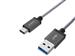 کابل تبدیل USB 3.0 به USB-C آکی مدل CB-CD2 به طول 100 سانتیمتر